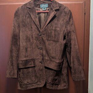 Ralph Lauren 100% Leather Suede Jacket